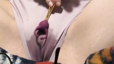 Close Up Masturbation Clip POV Pussy N Vibrator Clip 11