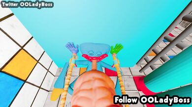 Huggy Wuggy blow job for her boss 3D hentai from Poppy Playtime by ooladyboss