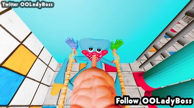 Huggy Wuggy blow job for her boss 3D hentai from Poppy Playtime by ooladyboss