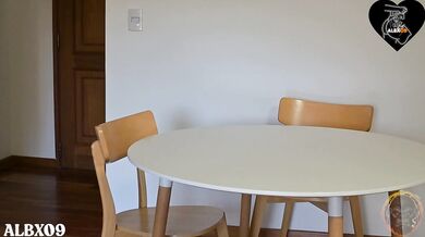 My Student's Dick Stops While We Study - Cum in Mouth