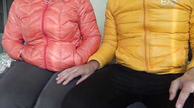 Mature stepmom gives her virgin stepson the first handjob in his life