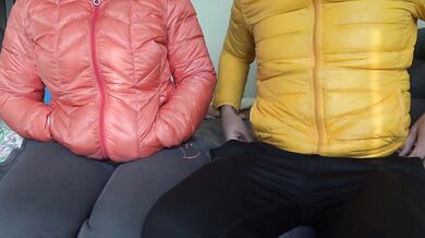Mature stepmom gives her virgin stepson the first handjob in his life