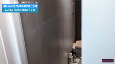 Voyeur Roommate We Caught You! Ora get in TOILET and Us!