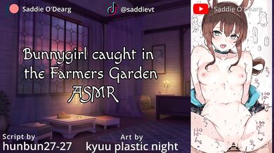 Bunny Girl Caught in Farmers Garden ASMR