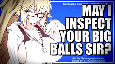 The COURTSIDE BALL GIRL Inspects Your Balls for "QUALITY ASSURANCE" [Ball Sniffing] [Blowjob] [Deepthroat] [Size Praise] [Throatpie] [Erotic ASMR RP]