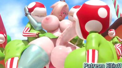 Futa Princess Rosalina Enjoy Hot Gangbang With Horny Plant Girls \ Hottest Nintendo Hentai Story