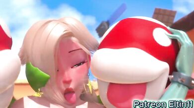 Futa Princess Rosalina Enjoy Hot Gangbang With Horny Plant Girls \ Hottest Nintendo Hentai Story