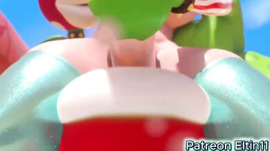 Futa Princess Rosalina Enjoy Hot Gangbang With Horny Plant Girls \ Hottest Nintendo Hentai Story