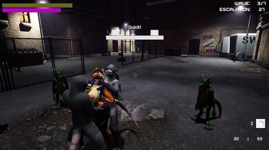 Hot MILF Fury Officer Gangbang in the Night by Huge Dick Boys