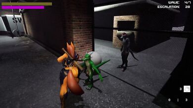 Hot MILF Fury Officer Gangbang in the Night by Huge Dick Boys