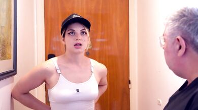 CHEATING DELIVERY GIRL CRASHES BEHIND THE SCENES