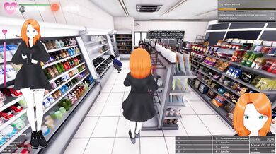 exhibitionism generates her pleasure in public places. 3D Hentai Game