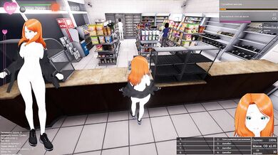 exhibitionism generates her pleasure in public places. 3D Hentai Game