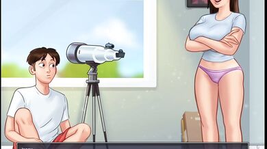 My cute eve's hot scenes in sommertime saga Gameplay