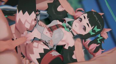 [Zenless Zone Zero] Nangong Yu's "Idol Broken Wing": Bound Cowgirl & POV Sandwich DP (4K)