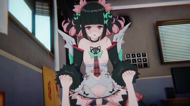 [Zenless Zone Zero] Nangong Yu's "Idol Broken Wing": Bound Cowgirl & POV Sandwich DP (4K)