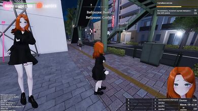 This virgin loves to undress in public and she got caught. 3D Hentai Game. part 2