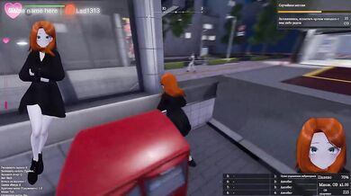 This virgin loves to undress in public and she got caught. 3D Hentai Game. part 2