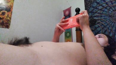 Listening to High Energy DJ PinkMoonLust Music while being a Naked and Hairy Onlyfans Girl