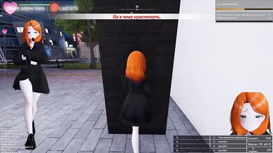 This virgin loves to undress in public and she got caught. 3D Hentai Game