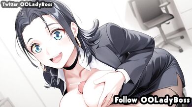 Yuka Okkotsu blow job for her boss hentai from Jujutsu Kaisen Modulo by ooladyboss