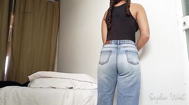 What are you doing StepBro? Spying on my stepsister and fucking her