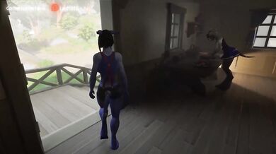 A huge tauren cock stretches a draenei girl's pussy in public. World Of Warcraft