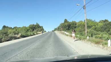 A stranger offered me a ride but then fucked me in the bushes