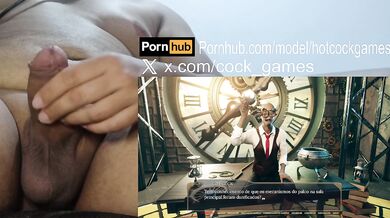 Kneeling Blowjob – Deepthroat on Huge Cock to Throat Cumshot Magic Pussy: Chapter 2 Parte 11 (Cock Cam Gameplay)