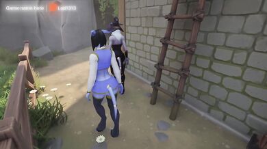 The demoness fucked the witch girl and filled her tank with mana. WOW 3D