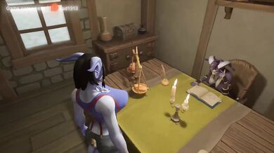 World of Warcraft: Sperm Road. 3D Hentai Game