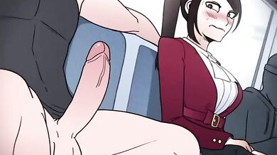 She Rode One Cock While Sucking Another – on the Public Bus, in Plain Sight.