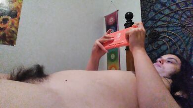Dj PinkMoonLust - witchcraft in the bathroom naked girl listening to weird electric music
