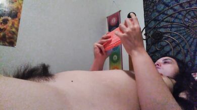 Dj PinkMoonLust - witchcraft in the bathroom naked girl listening to weird electric music
