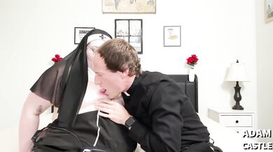 HOLY FUCK: BBW Nun Hazel Gets Penance Fuck