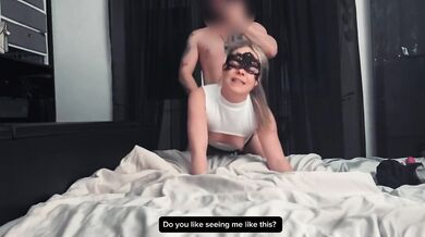 Fuck Me Like You Own Me! Hard Rough Doggy POV with Feral Blonde Secretary !!