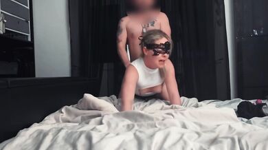 Fuck Me Like You Own Me! Hard Rough Doggy POV with Feral Blonde Secretary !!