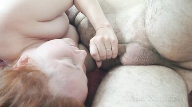 ASMR. 69. He came really hard from my tongue. Deep blowjob with swallowing.