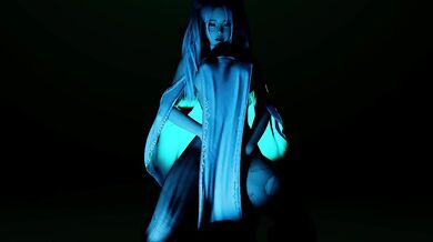 3D big boobs slut shaking her big ass got orgasm