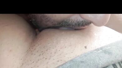 sucking my wife's pussy a lot