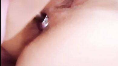 Trying to fit a butt plug inside