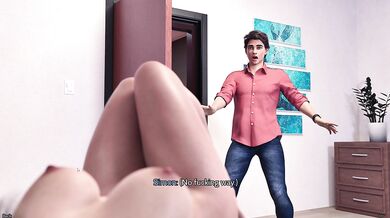 A Crazy Reunion With Emily in Simon’s Room Quickly Turns Into Intimate Erotic Sex