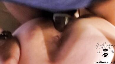Grippy Snowbunny MILF Pussy Taking BBC Backshots & Swallow