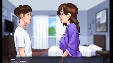 Summertime Saga Gameplay | Bedroom Combo Scene With Debbie Part 2