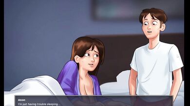 Summertime Saga Gameplay | Bedroom Combo Scene With Debbie Part 2