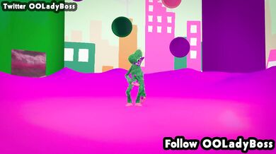 Poppy Playtime 3d hentai animtion - Huggy Wuggy blow job for green huggy