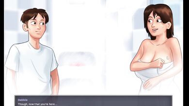 Summertime Saga Gameplay | She Loves My Dick | Debbie Combo Scene Part 3