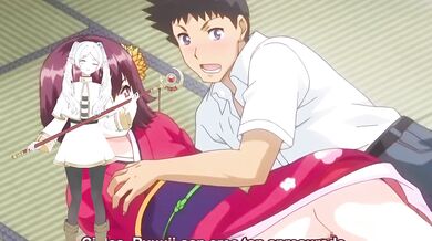 Perverted slut gets a creampie - Hentai