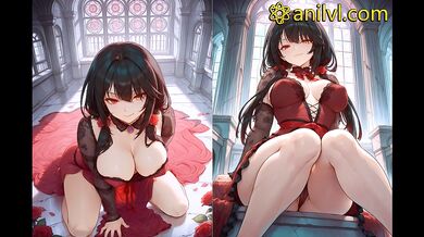 Tokisaki Kurumi seduces in a steamy night of passion