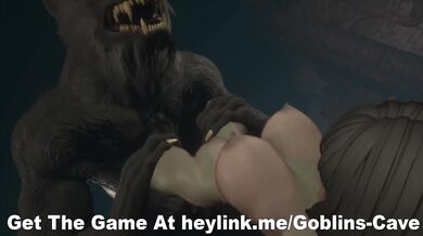 Trapped & Broken in Goblins Cave: MILF Takes Doggy Style Anal Gangbang Like a Champion!